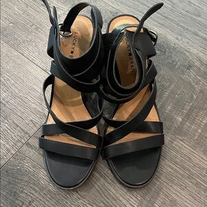 Lucky Brand black sandals